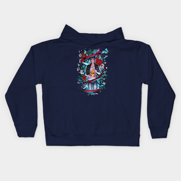 Trapped by destiny (design for T-shirt) Kids Hoodie by Noririn